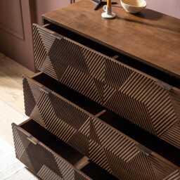 Tessa Chest Of Drawers by Atkin And Thyme, H86 x W100 x D45 cm - thumbnail 2
