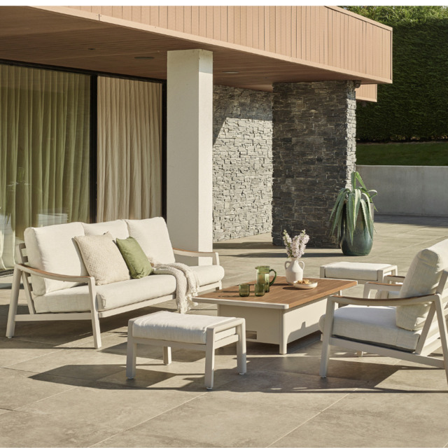 Leena Lounge Dining Set with Adjustable Table by Atkin And Thyme - image 1