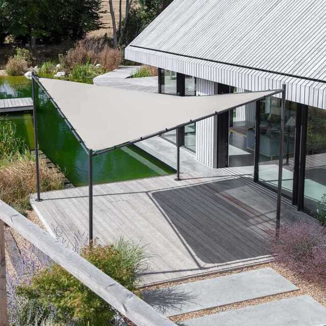 Rodin 3.5M Sail Shade in Beige