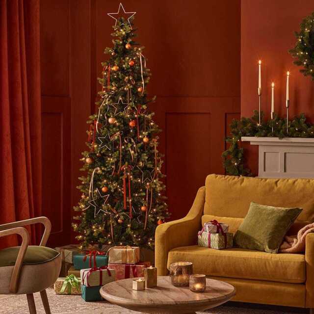 7.5' St. Moritz Pre Lit Tree 400 Ww Led