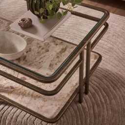 Austin Coffee Table by Atkin And Thyme, H46.5 x W122 x D69 cm - thumbnail 2
