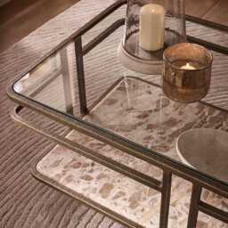 Austin Coffee Table by Atkin And Thyme, H46.5 x W122 x D69 cm - thumbnail 4