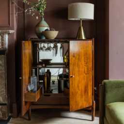 Quinn Bar Cabinet by Atkin And Thyme, H110 x W91 x D44.5 cm - thumbnail 4