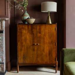 Quinn Bar Cabinet by Atkin And Thyme, H110 x W91 x D44.5 cm - thumbnail 2