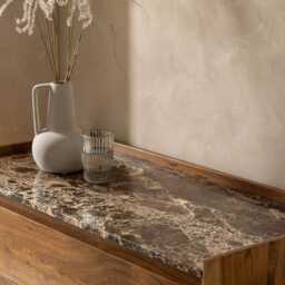 Brera Marble Chest Of Drawers by Atkin And Thyme, H81 x W100 x D45 cm - thumbnail 4