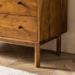 Brera Marble Chest Of Drawers by Atkin And Thyme, H81 x W100 x D45 cm - thumbnail 3