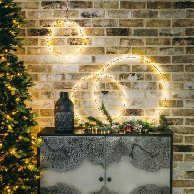 Circle Ring Light - Set of 3 by Atkin And Thyme - image 1