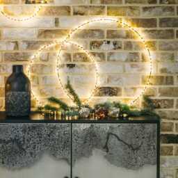 Circle Ring Light - Set of 3 by Atkin And Thyme - thumbnail 2