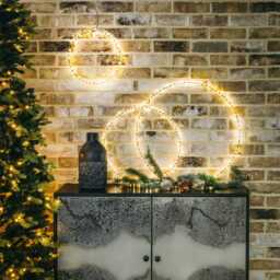 Circle Ring Light - Set of 3 by Atkin And Thyme