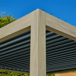 Savannah Pergola with Lights 3m x 3m Kit - Birch by Atkin And Thyme - thumbnail 4