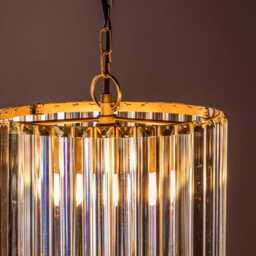 Verona Crystal Chandelier Round by Atkin And Thyme, H25.4 x W35 x D35 cm - thumbnail 2