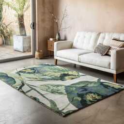Botanical Hand Tufted Rug 170 X 240Cm