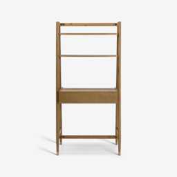 Byron Ladder Desk in Muted Oak by Atkin And Thyme, H181 x W86 x D58.5 cm - thumbnail 5