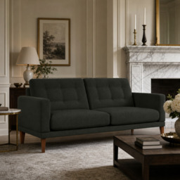 Fitzroy 3 Seat Sofa In Fern Boucle