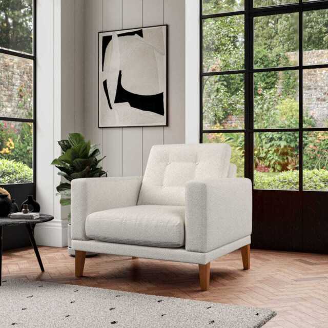 Fitzroy Armchair In Ivory