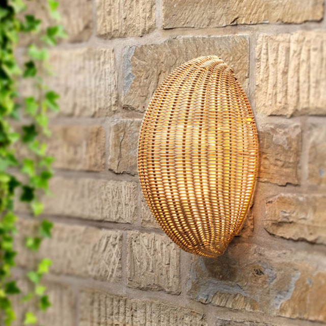 BARCA SESAME RATTAN 40 cm Wall light
