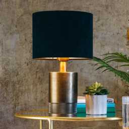 Roman Table Lamp Base Antiqued Bronze by Atkin And Thyme, W10x D10x H17 cm