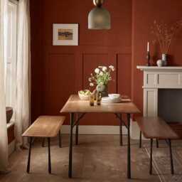 Frida Dining Table and Frida 2 Bench Set