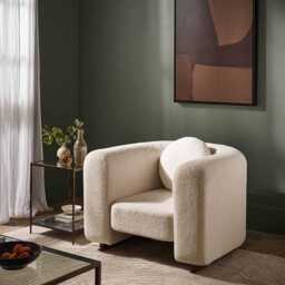 Bonnie Curved Armchair