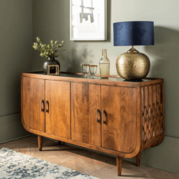 Sonia Marble Sideboard by Atkin And Thyme, H82 x W150 x D39 cm - thumbnail 2