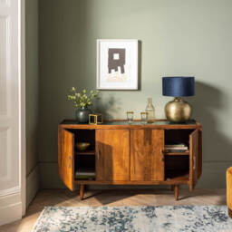 Sonia Marble Sideboard by Atkin And Thyme, H82 x W150 x D39 cm - thumbnail 5