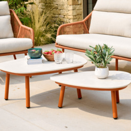 Olivia Sofa Lounge Set - Terracotta by Atkin And Thyme - thumbnail 2