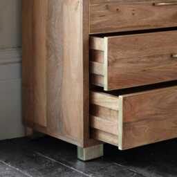 Miro Chest of Drawers by Atkin And Thyme, H74.5 x W89 x D44 cm - thumbnail 3