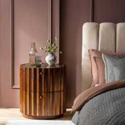 Treviso Marble Bedside Table in Vintage