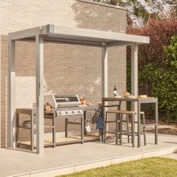 Savannah BBQ Pergola 4m x 1.5m Kit - Birch by Atkin And Thyme - thumbnail 1