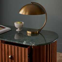 Penny Desk Lamp in Antique Brass Finish by Atkin And Thyme - thumbnail 2
