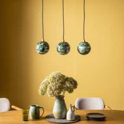 Tula Pendant Light Trio by Atkin And Thyme, H16 x W75 x D15 cm - thumbnail 2