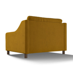 Hampton Loveseat In Turmeric Eco Velvet by Atkin And Thyme, H85 x W122 x D95cm - thumbnail 5