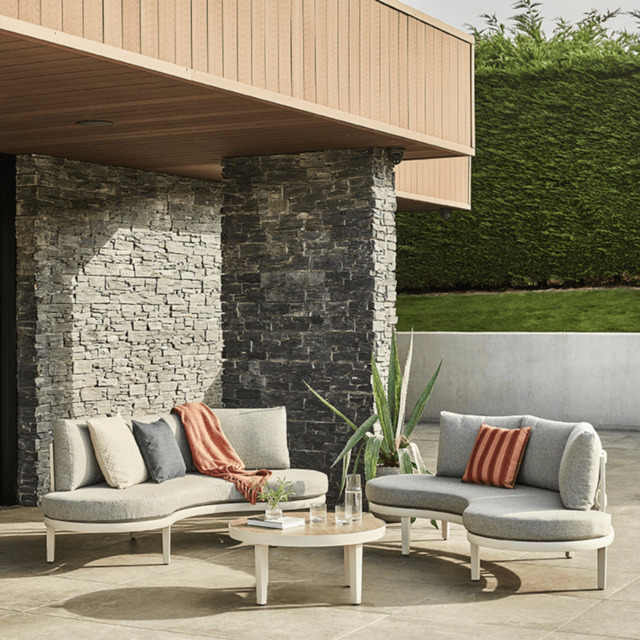 Florence Contemporary Double Sofa Lounge Set with Coffee Table by Atkin And Thyme - image 1