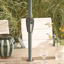 Valentina 6 Seat Dining Set with Parasol by Atkin And Thyme - thumbnail 2