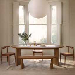 Umi Solid Oak Extendable Dining Table by Atkin And Thyme, H76 x W180-225 x D90 cm - thumbnail 5
