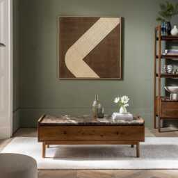 Brera Marble Coffee Table by Atkin And Thyme, H40 x W115 x D60 cm - thumbnail 5