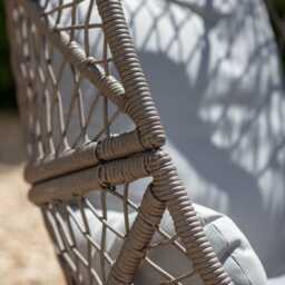 Lauren Cocoon Chair by Atkin And Thyme, H148 x W98 x D65 cm - thumbnail 4