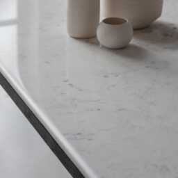Cone Marble Dining Table 180Cm - Black by Atkin And Thyme - thumbnail 3