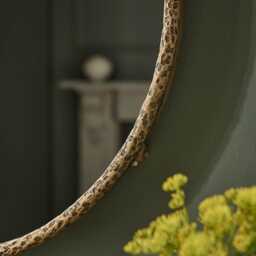 York Round Mirror by Atkin And Thyme, H60 x W60 x D4 cm - thumbnail 2