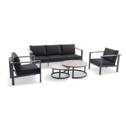 Savannah 3 Seat Sofa Lounge Set - Birch by Atkin And Thyme - thumbnail 5