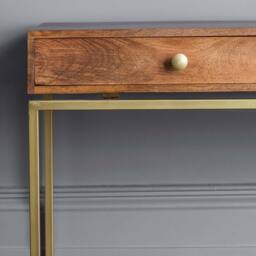 Henley Console Table by Atkin And Thyme, W120 x D45 x H79cm - thumbnail 5
