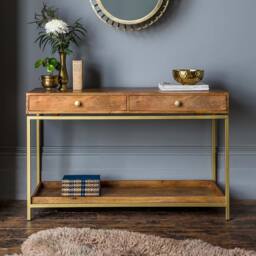 Henley Console Table by Atkin And Thyme, W120 x D45 x H79cm