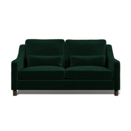 Hampton 3-Seat Sofa In Hunter Eco Velvet by Atkin And Thyme - thumbnail 5