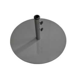 Modern Steel Parasol Base 16KG - Dark Grey by Atkin And Thyme - thumbnail 2