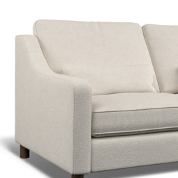Hampton 4-Seat Sofa In Ivory Boucle by Atkin And Thyme, H85 x W200 x D95 cm - thumbnail 4