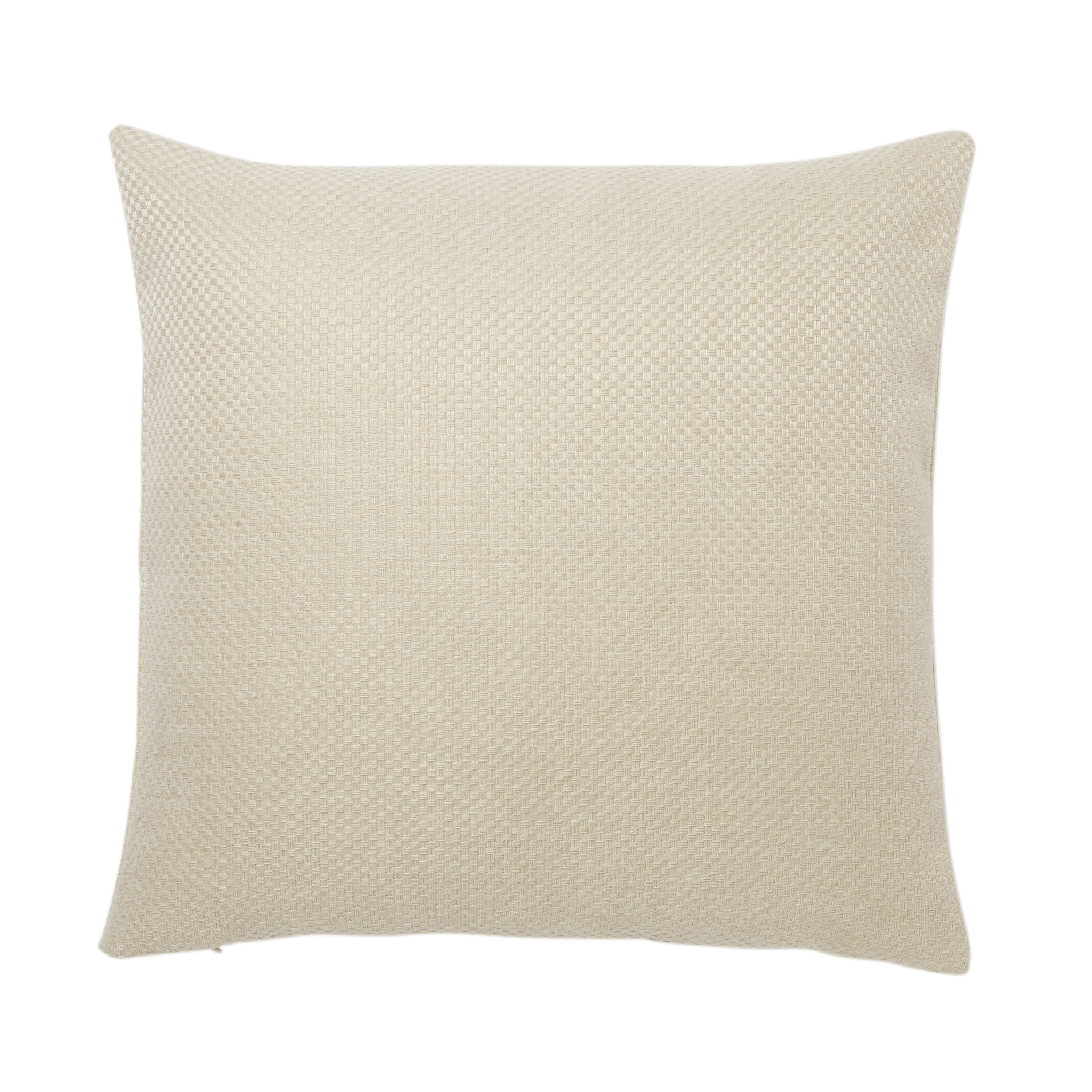 GoodHome Kosti Plain Beige Cushion (L)45Cm X (W)45Cm