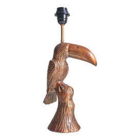 Valuelights Bronze Perched Toucan Bird Animal Table Lamp Base