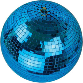 Netagon Fxlab Party Event Christmas Festive Blue Mirror Disco Ball 300mm
