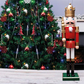 Netagon St Helens Home And Garden Red & Green Nutcracker Christmas Decoration Ornament