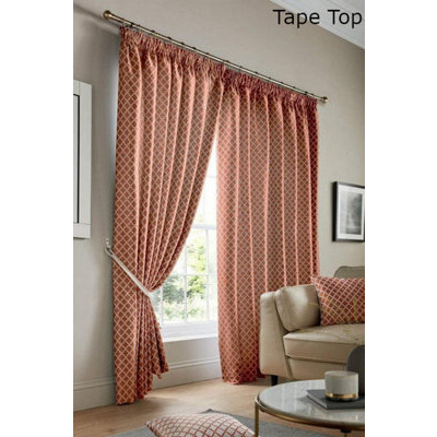 Alan Symonds Cotswold Fully Lined Ready Made Pencil Pleat Taped Top Curtains